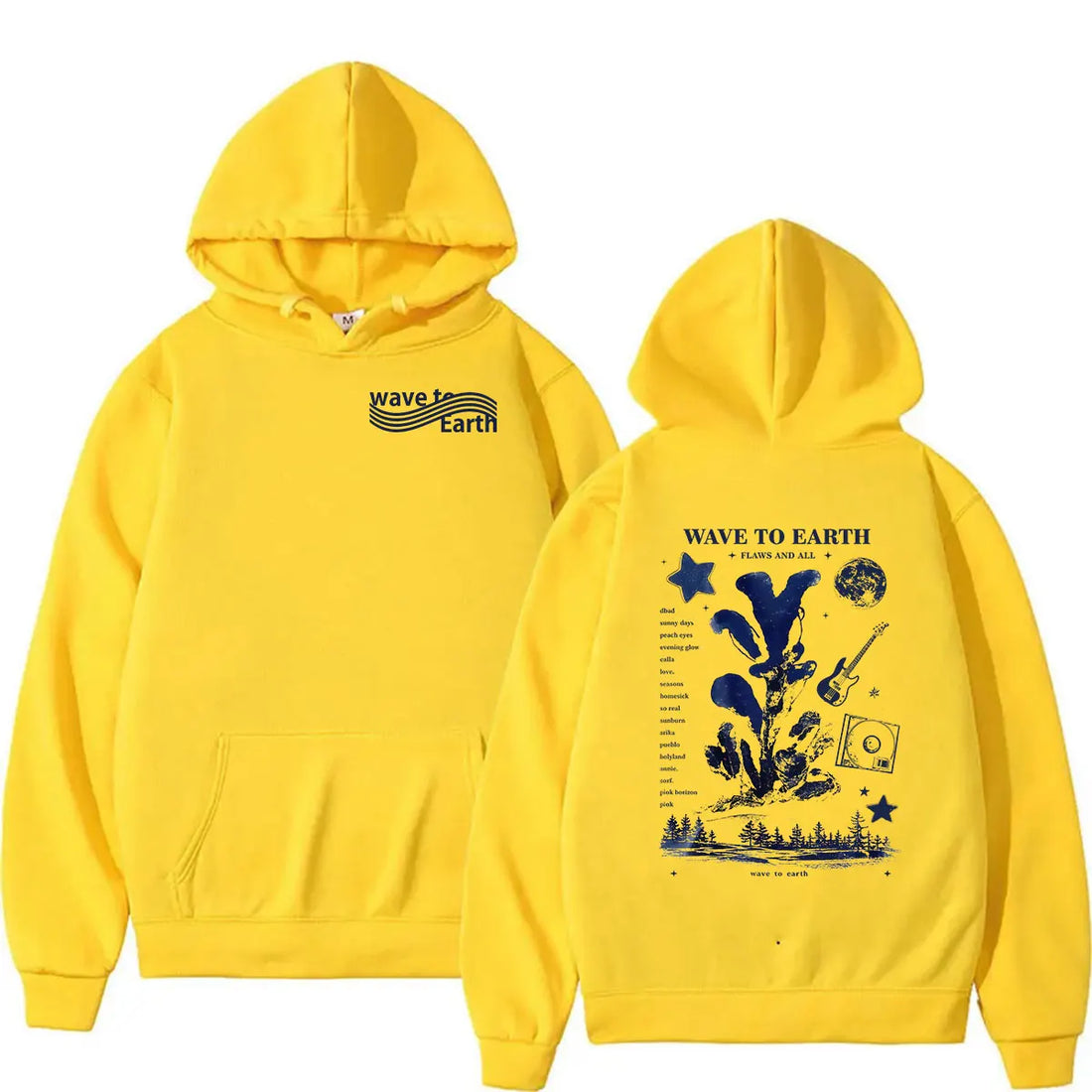 Kpop Band Wave To Earth The Pieces Tour 2026 Hoodie Men's Women Hip Hop Korean Pop Fashion Loose pullover Sweatshirt Streetwear
