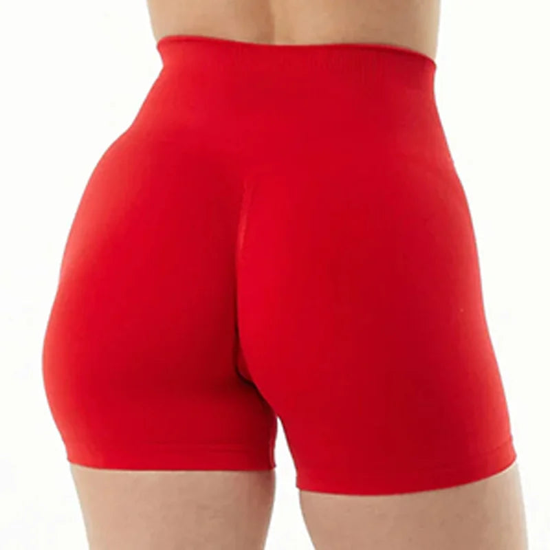 Women High Waist Sport Shorts Seamless Workout Shorts Scrunch Butt Fitness Shorts Women's Sports Short Pants Gym Clothing Tahsi Fashion House