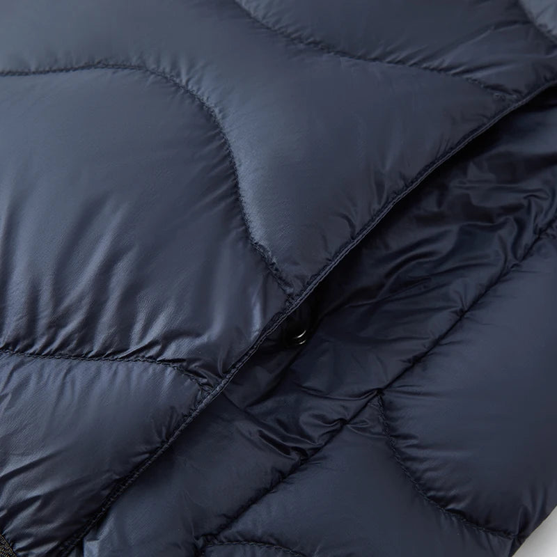 Semir Men Down Jacket 2026 Winter Cold Weather Everyday Style Outdoor Layer Warm Insulation Clean Silhouette Cold Weather Wear