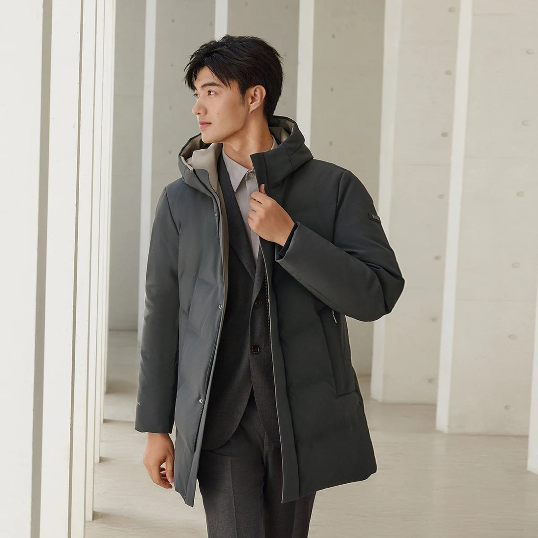 BOSIDENG 90% down jacket for men Winter Jacket Goose Down Jacket thicken warm outwear Puffer Jacket
