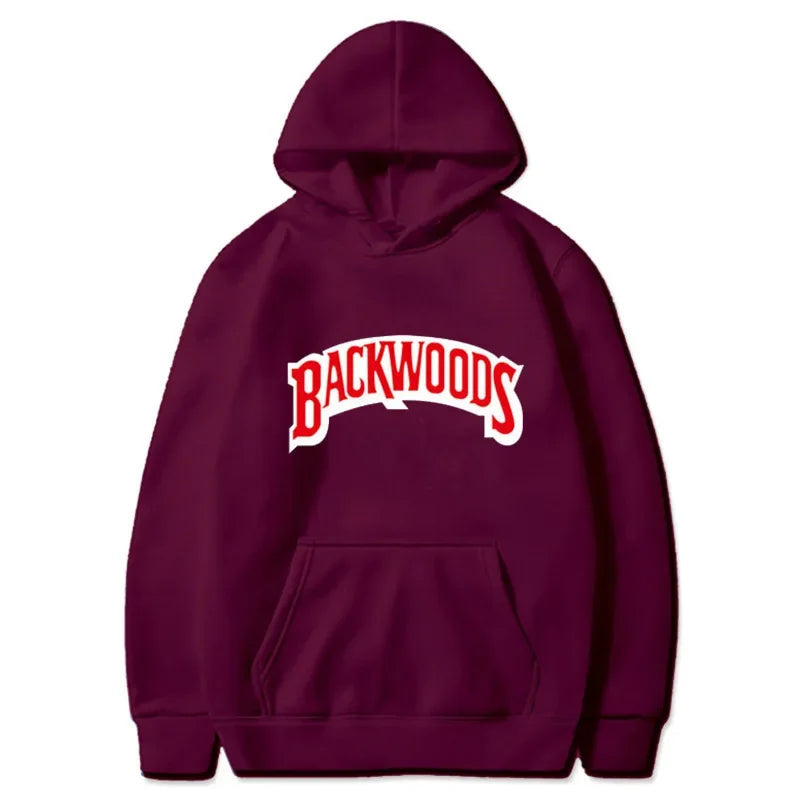 Backwoods Hoodie Men Women Sweatshirt Print Unisex Streetwear Hip Hop Style Autumn Winter Fashion Hip Hop Tops Clothes Male - ATFH