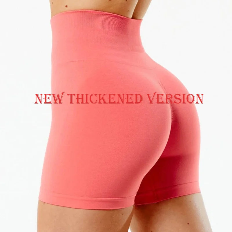 Women High Waist Sport Shorts Seamless Workout Shorts Scrunch Butt Fitness Shorts Women's Sports Short Pants Gym Clothing Tahsi Fashion House