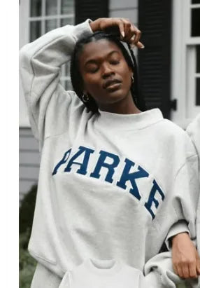 Women's sweatshirt for fitness and exercise with embroidered design and hood - ATFH