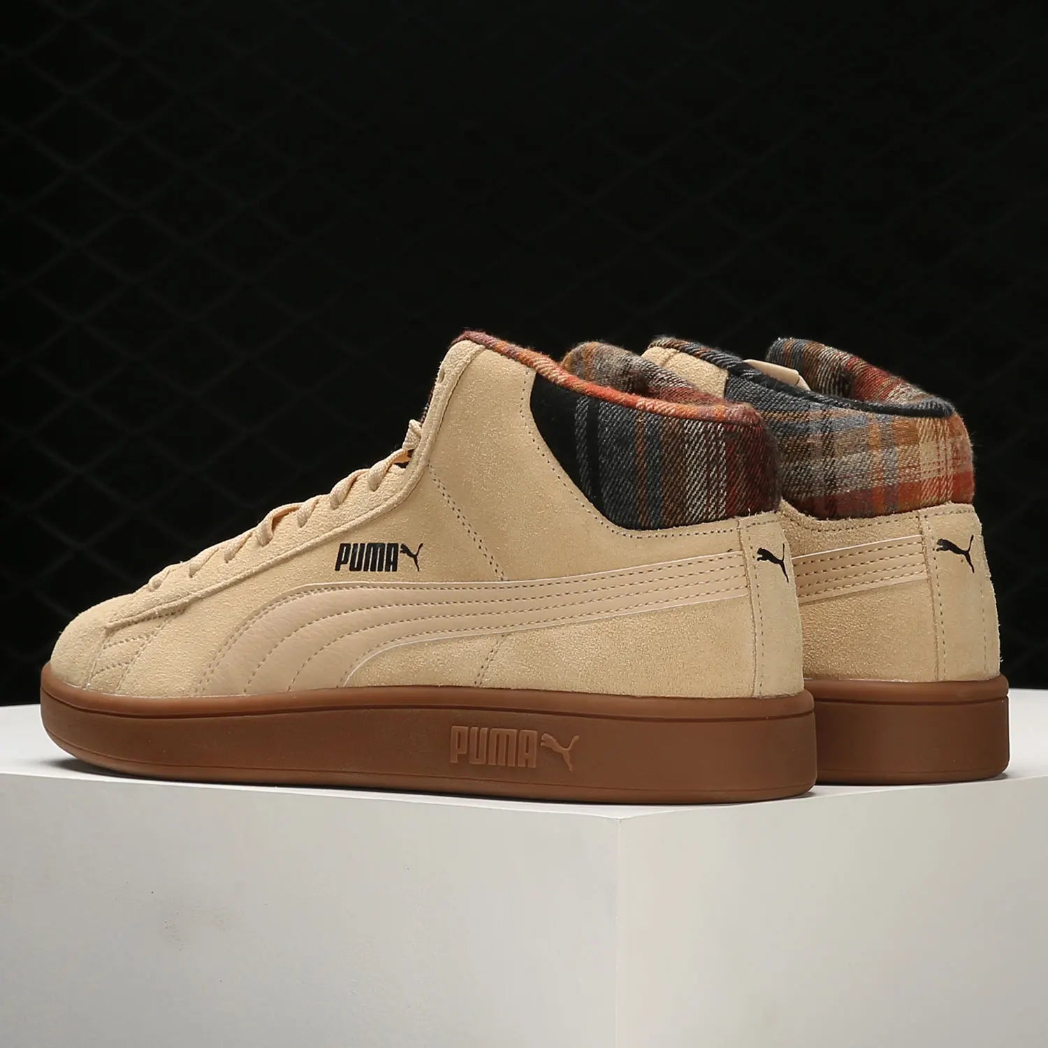 Puma Authentic Smash Unisex Comfortable Breathable Casual Shoes 385174-02