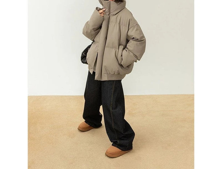 2025 New Cotton Jacket Women's Winter Short Cotton Jacket Thick Coat ATFH