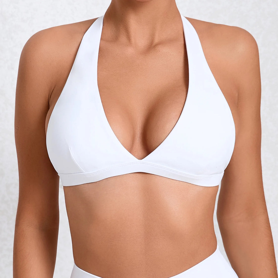 Workout Set for Women Quick Dry Yoga Outfit Seamless Sports Bra High Waist Gym Leggings with Pockets Running Fitness - ATFH