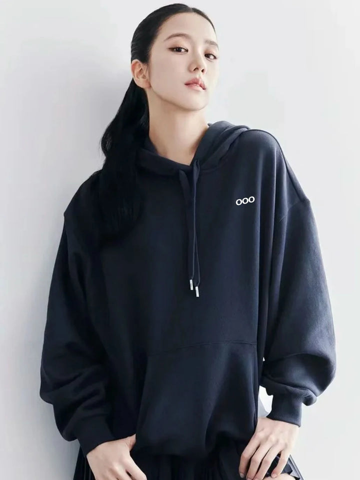 2026 Autumn Women's Hoodie Long Sleeve Skin Friendly Thick Casual Comfortable Multi Functional Top - ATFH