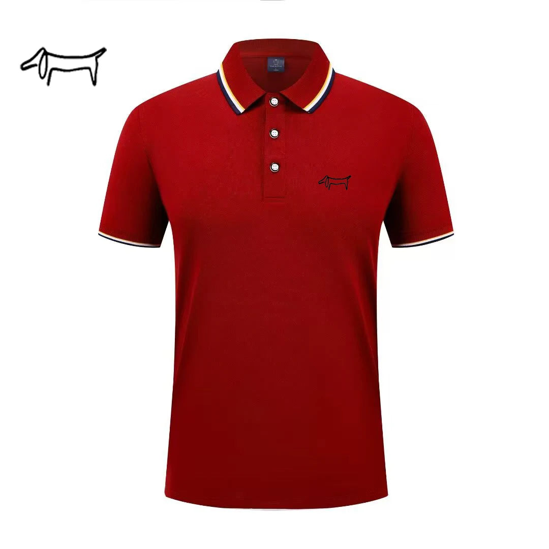 Summer New Polo Shirt Man,Light Luxury Brand Shirts,Fashion Short Sleeve Tops,Golf Wear Sports T Shirt,Men's Women Clothes
