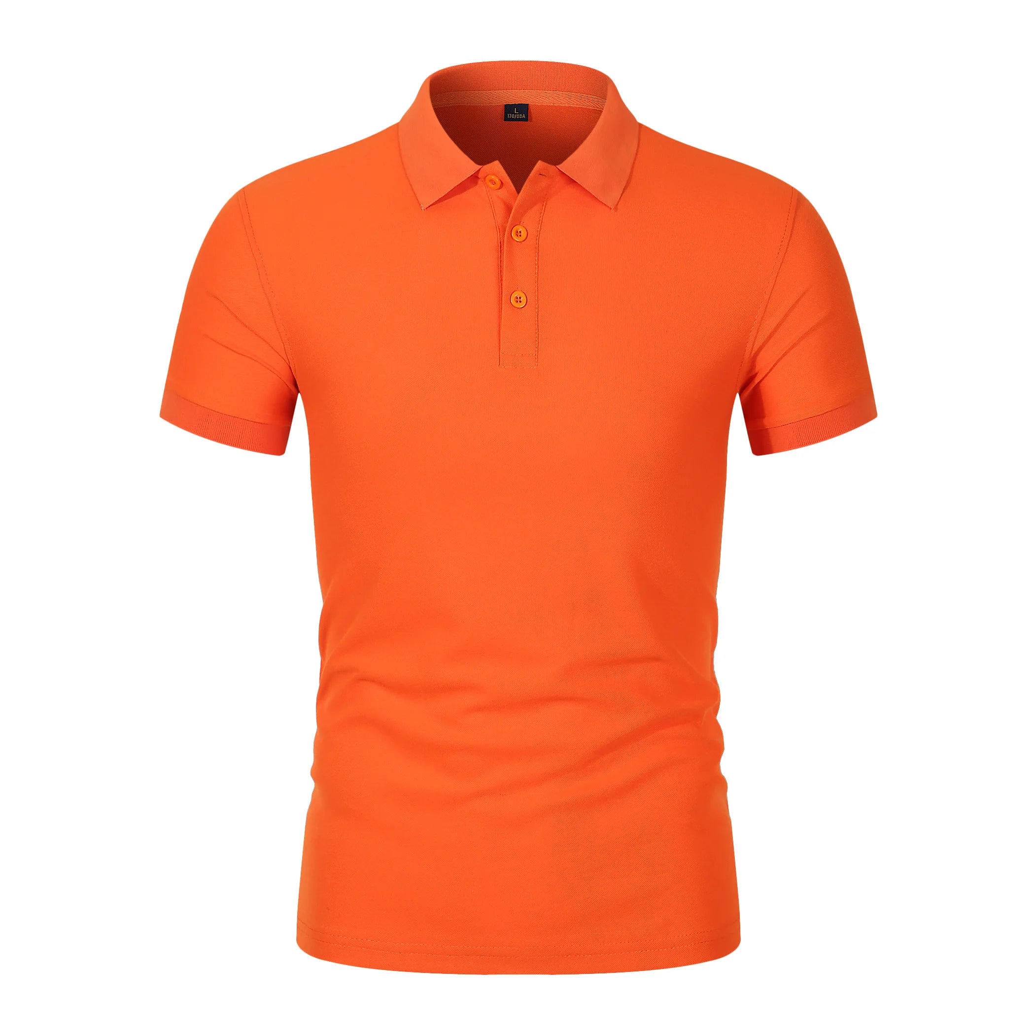 2026 Hot Sale Men's Summer Casual Breathable Comfortable Polo Shirt Men's Solid Color High Quality Short Sleeve T-Shirt
