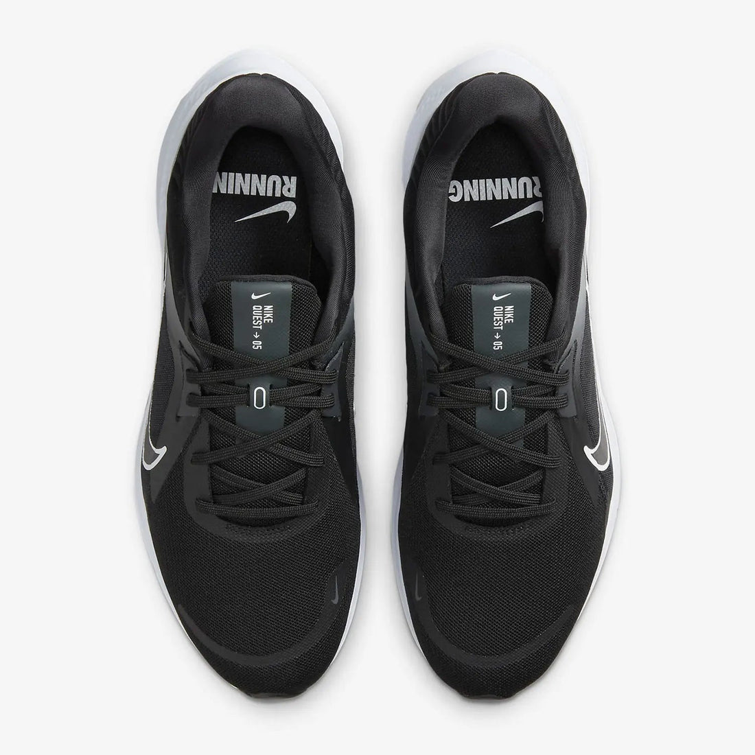 Nike official genuine QUEST 5 men's sports and leisure durable and shock-absorbing running shoes DD0204-001 ATFH