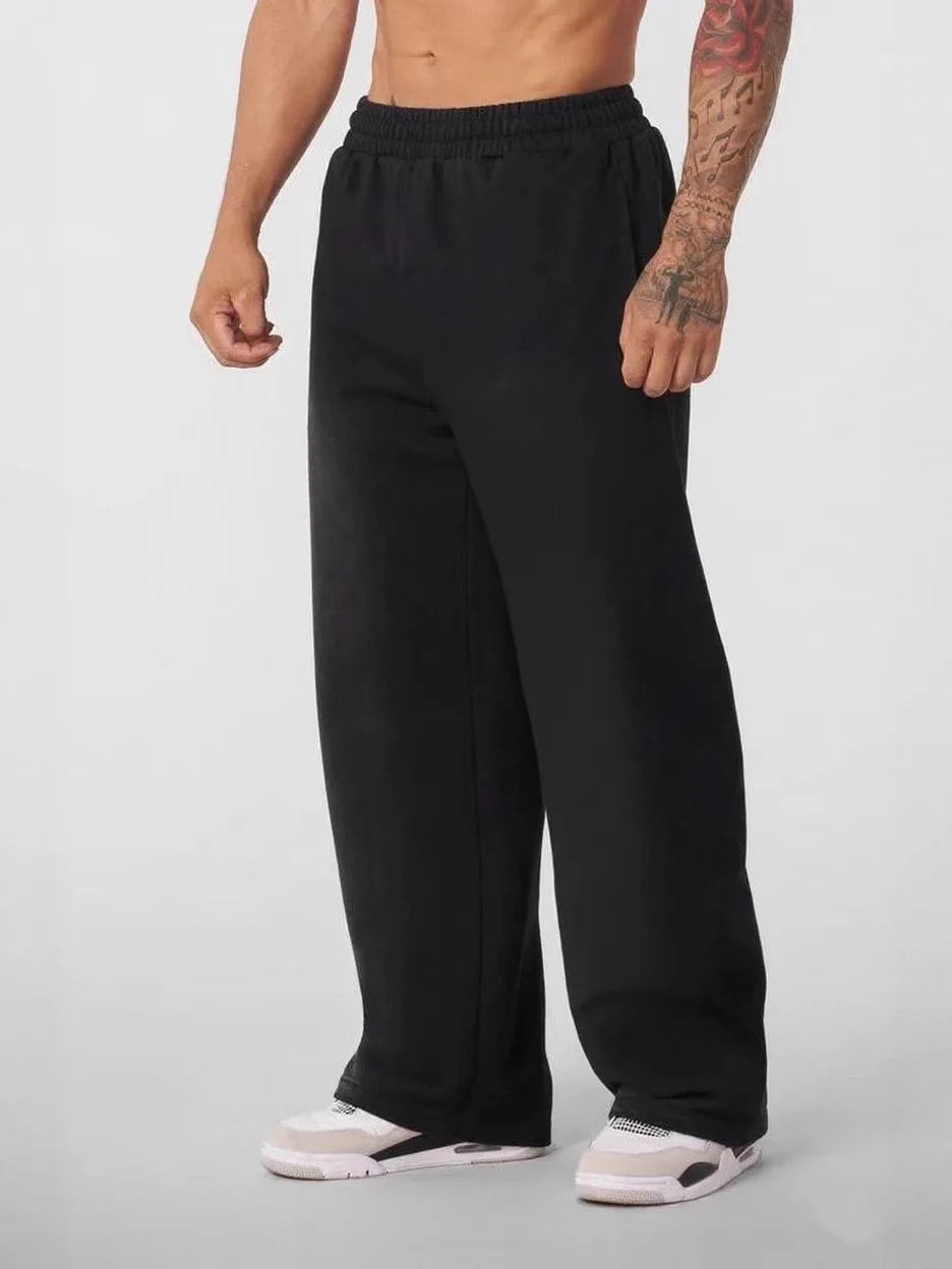 Men jogging pants baggy pants neutral breathable baggy outdoor pants fashion design jogging pants 2025 new sweatpants