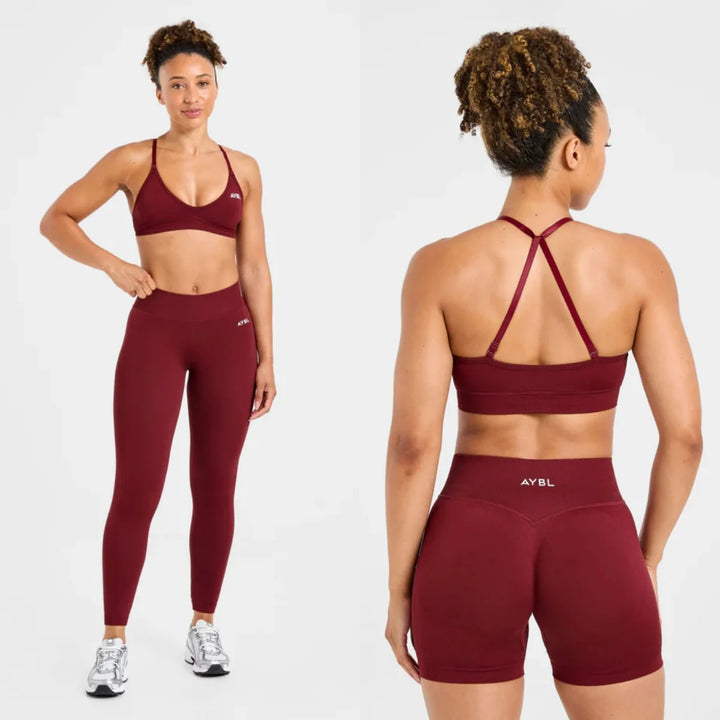 Yoga Shorts Bras Leggings Women's Sports Yoga Adapt Seamless Leggings Sports Pants Adapt Seamless Shorts Yoga Bra Set leggings - ATFH