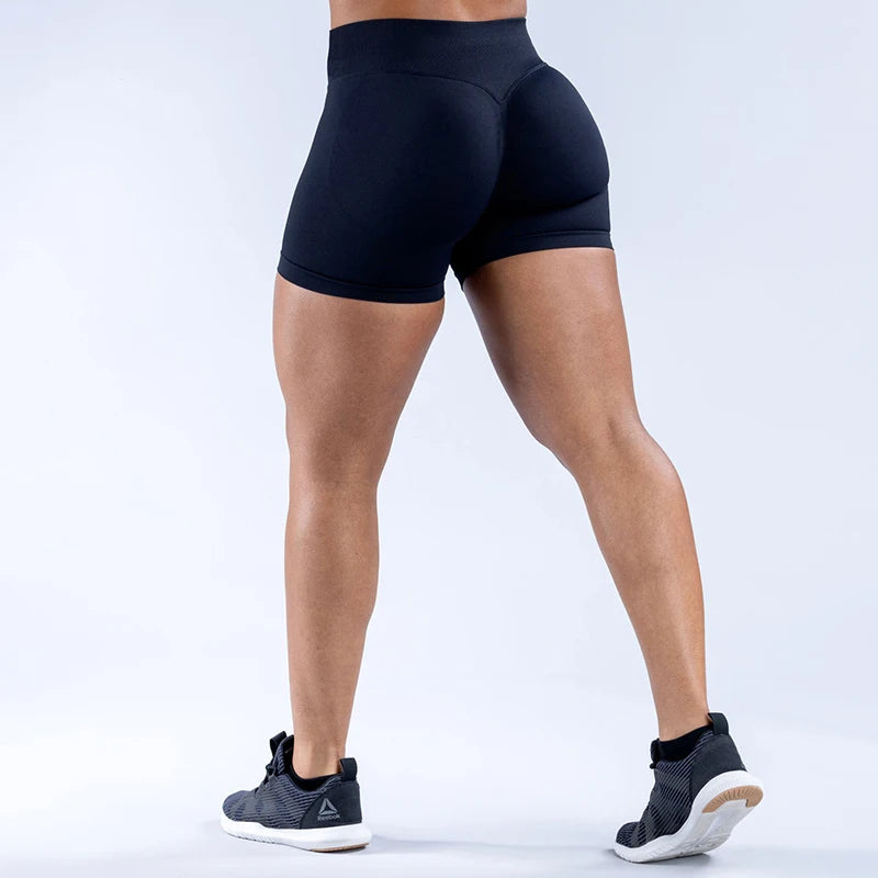 Impact Shorts Women Seamless Yoga Shorts Scrunch Bum Gym Shorts Workout Low Waist Short Leggings Booty Stretch Running Shorts Tahsi Fashion House