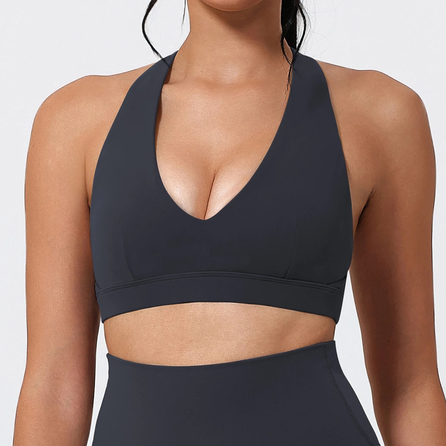 Hearuisavy Summer Women Sports Bra Pilates Yoga Bra Gym Underwear Running Shock Proof Breathable Quick-Dry Fitness Top For Girls - ATFH