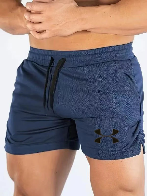 Summer new fitness shorts men's daily mesh breathable fitness shorts running shorts men's jogging sportswear