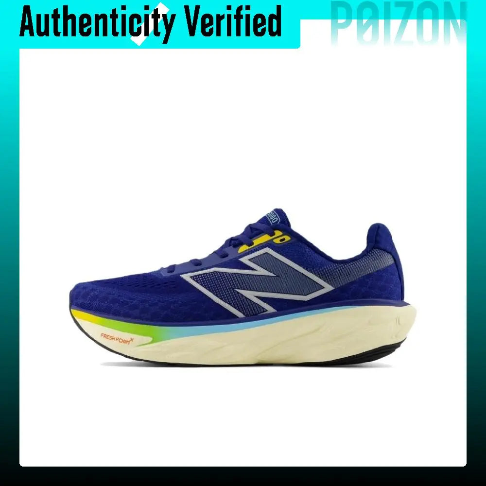 New Balance Fresh Foam X 1080 V14 Mesh Breathable Low top Casual Running Shoes Men's Dark Blue M1080N14