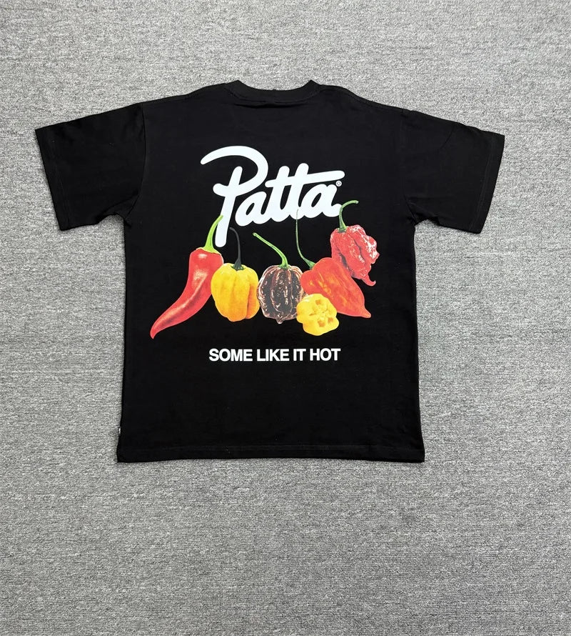 New PATTA Chili Print Hoodie, High-quality Men's and Women's Hoodie - ATFH