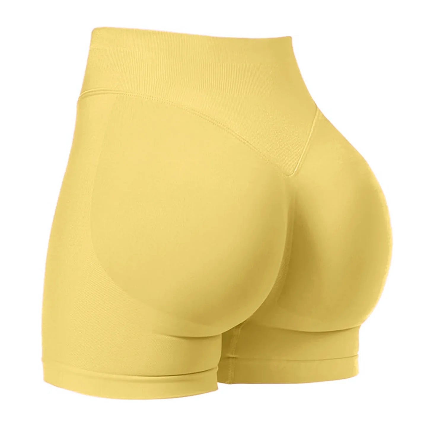 Women's High-Waisted Seamless Fitness Shorts: Tummy Control Compression, Butt-Lifting, High-Elastic Breathable, for YOGA