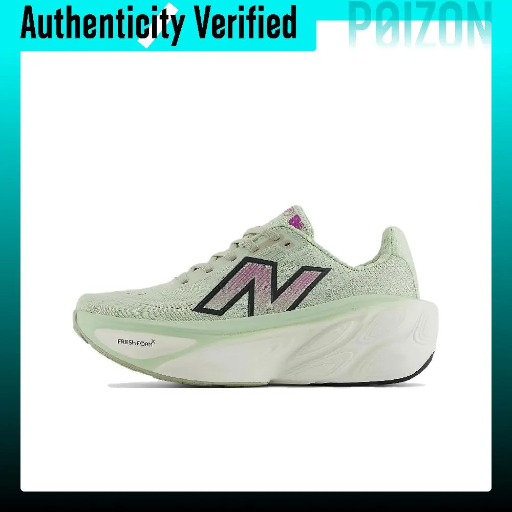New Balance NB Fresh Foam X More V5 Low top Running Shoes Women's Light Green WMORLM5