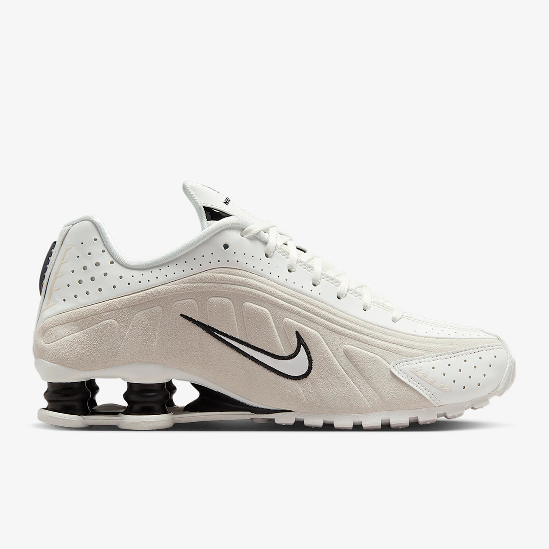 Nike Authentic Shox R4 Women's Breathable Air Column Cushioned Running Shoes HQ7739-100
