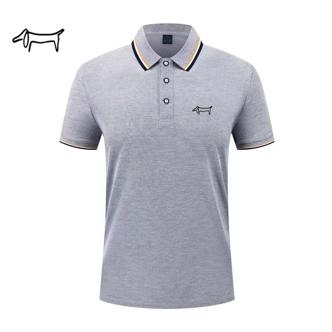 Summer New Polo Shirt Man,Light Luxury Brand Shirts,Fashion Short Sleeve Tops,Golf Wear Sports T Shirt,Men's Women Clothes