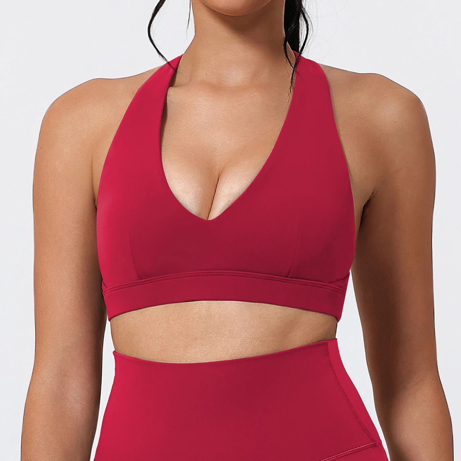 Hearuisavy Summer Women Sports Bra Pilates Yoga Bra Gym Underwear Running Shock Proof Breathable Quick-Dry Fitness Top For Girls - ATFH
