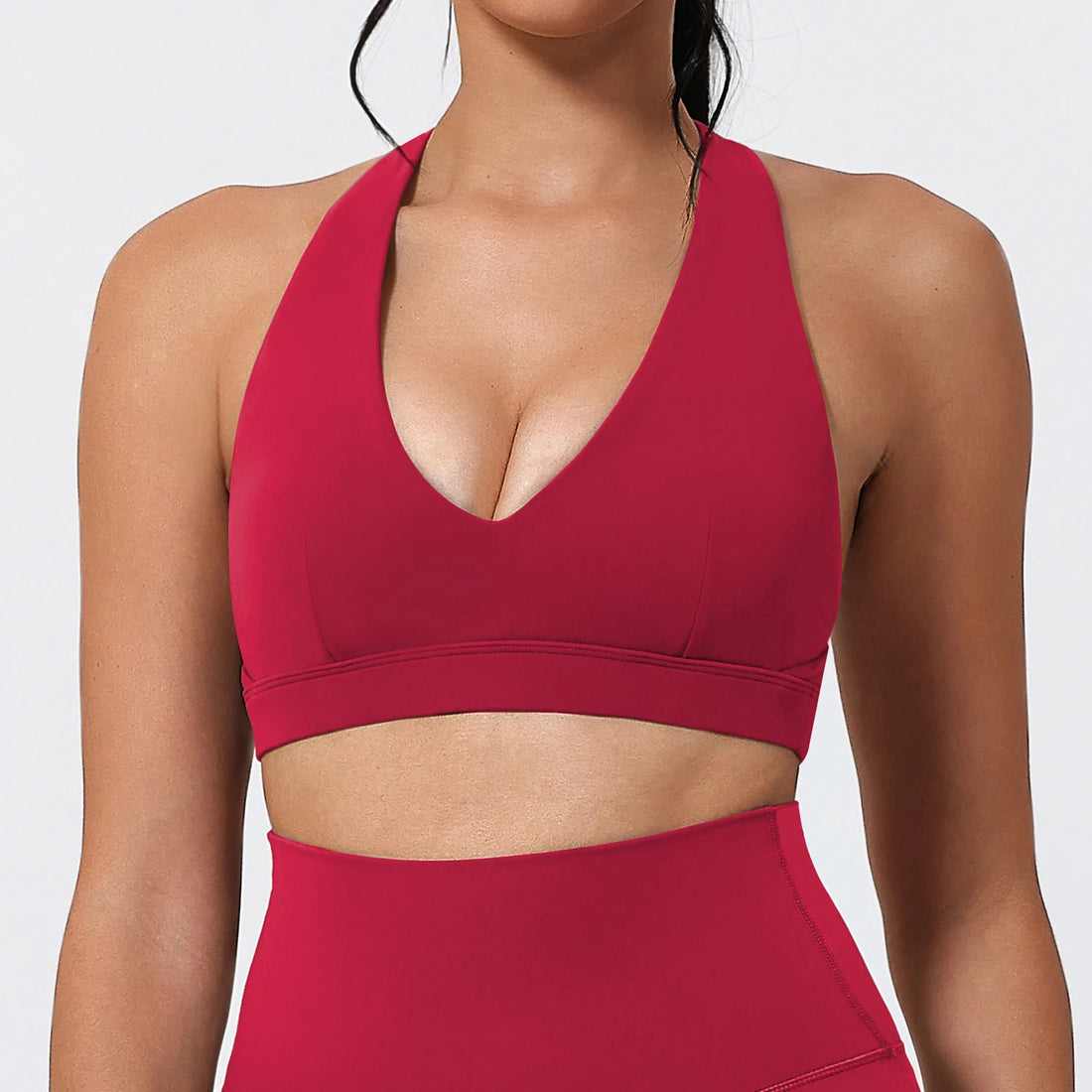 Hearuisavy Summer Women Sports Bra Pilates Yoga Bra Gym Underwear Running Shock Proof Breathable Quick-Dry Fitness Top For Girls - ATFH