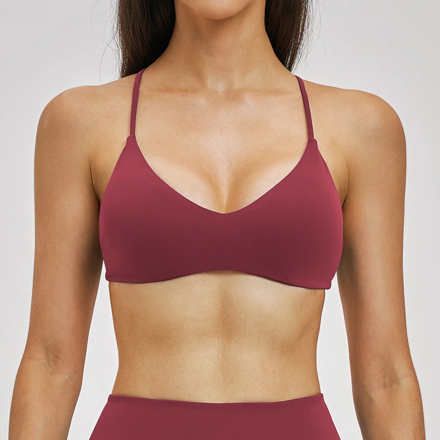Sexy Gym Top Women Sports Bra Running Yoga Bra Breathable Sports Underwear Women Fitness Bras Impact Workout Top Women Backless - ATFH