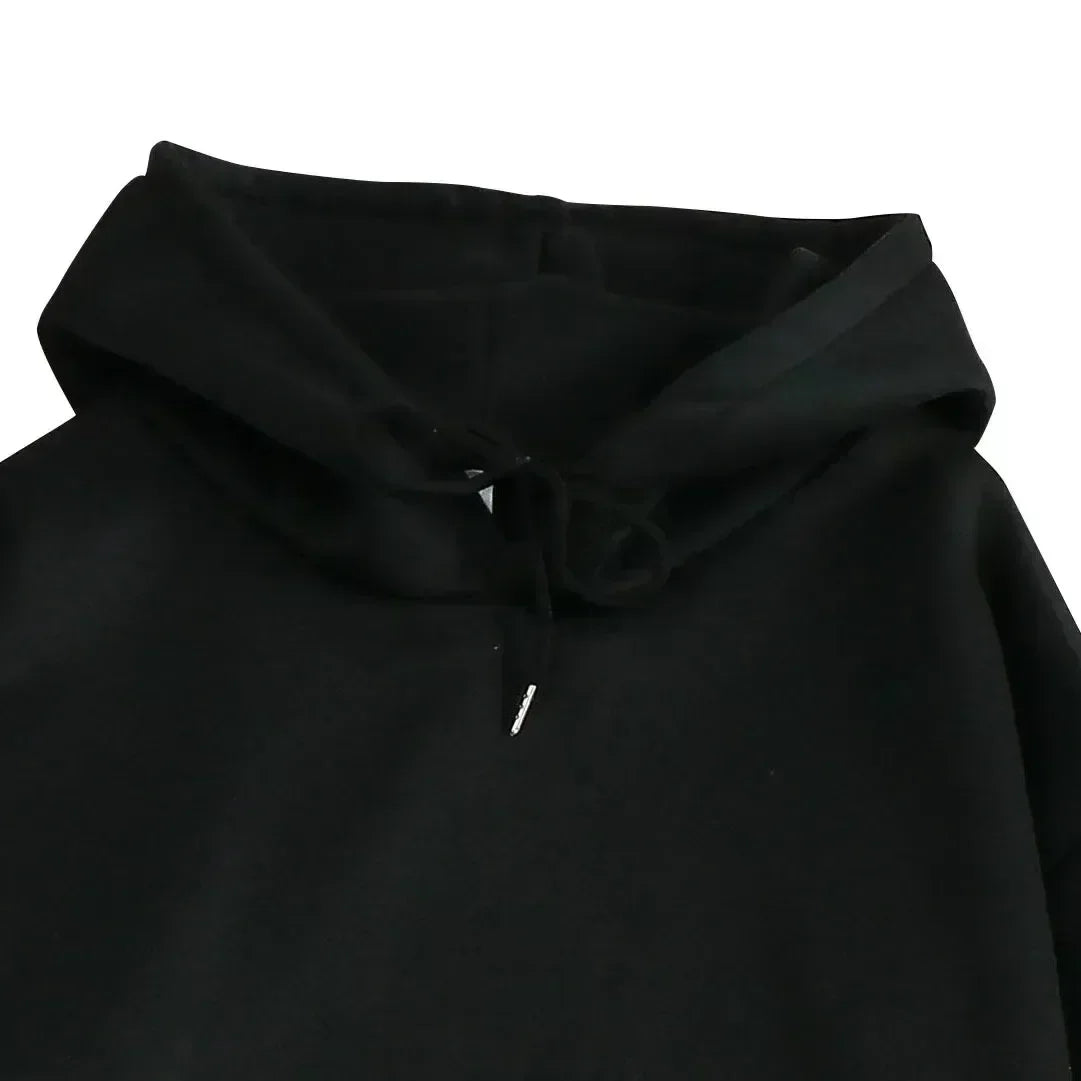 Graffiti Letter Printed Loose Hooded Kanye Sweatshirts Men Oversized Fleece Luck Me I See Ghosts Hoodie Unisex Pullover Hoody