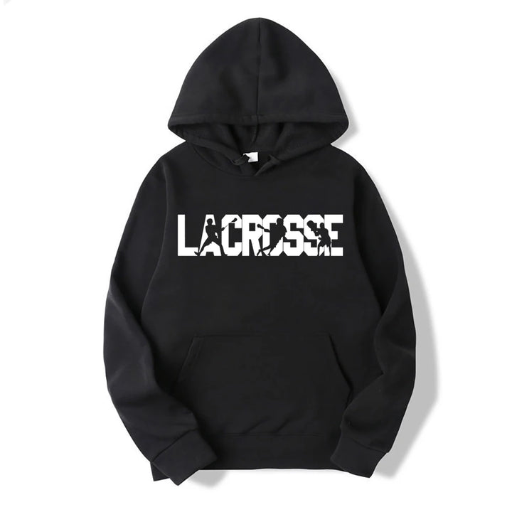 Lacrosse Hoodie Lacrosse Fan Gift Love Sport Print Sweatshirt Hoodie - ATFH