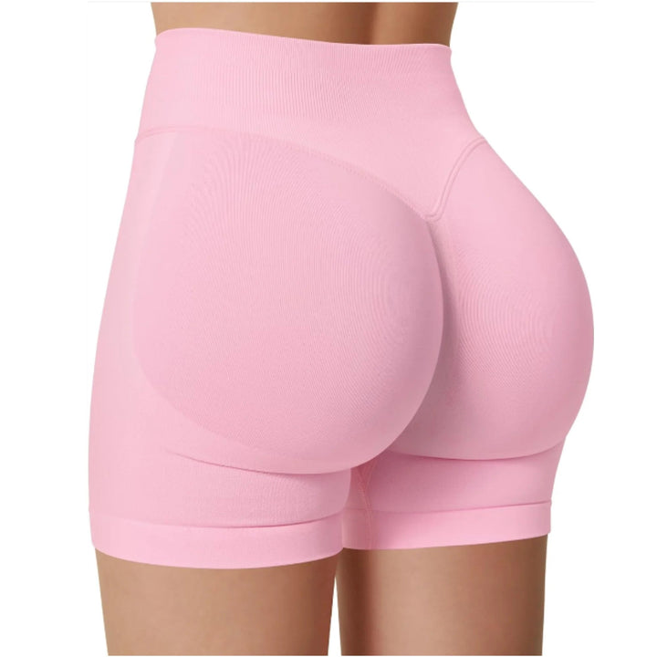 Summer High Waisted Yoga Shorts Fashionable and Sexy Running Fitness Pants Solid Color Yoga Leggings Tahsi Fashion House