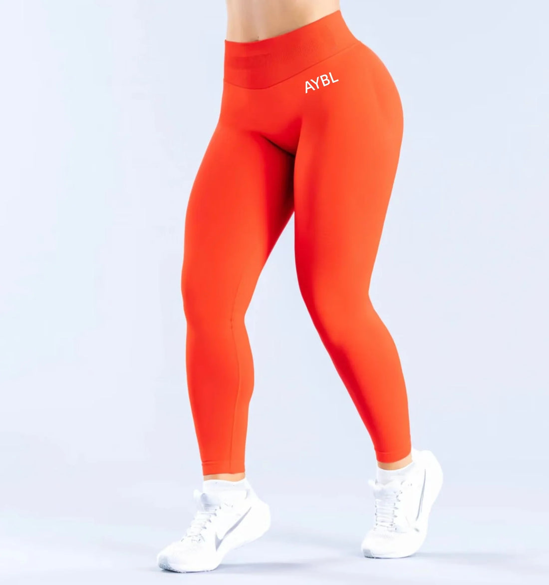 New Release Women‘s Low Ribbed Band Scrunch Bum Seamless Yoga Pants Gym Leggings Fitness Sweat Wicking Stretch Workout Tights - ATFH