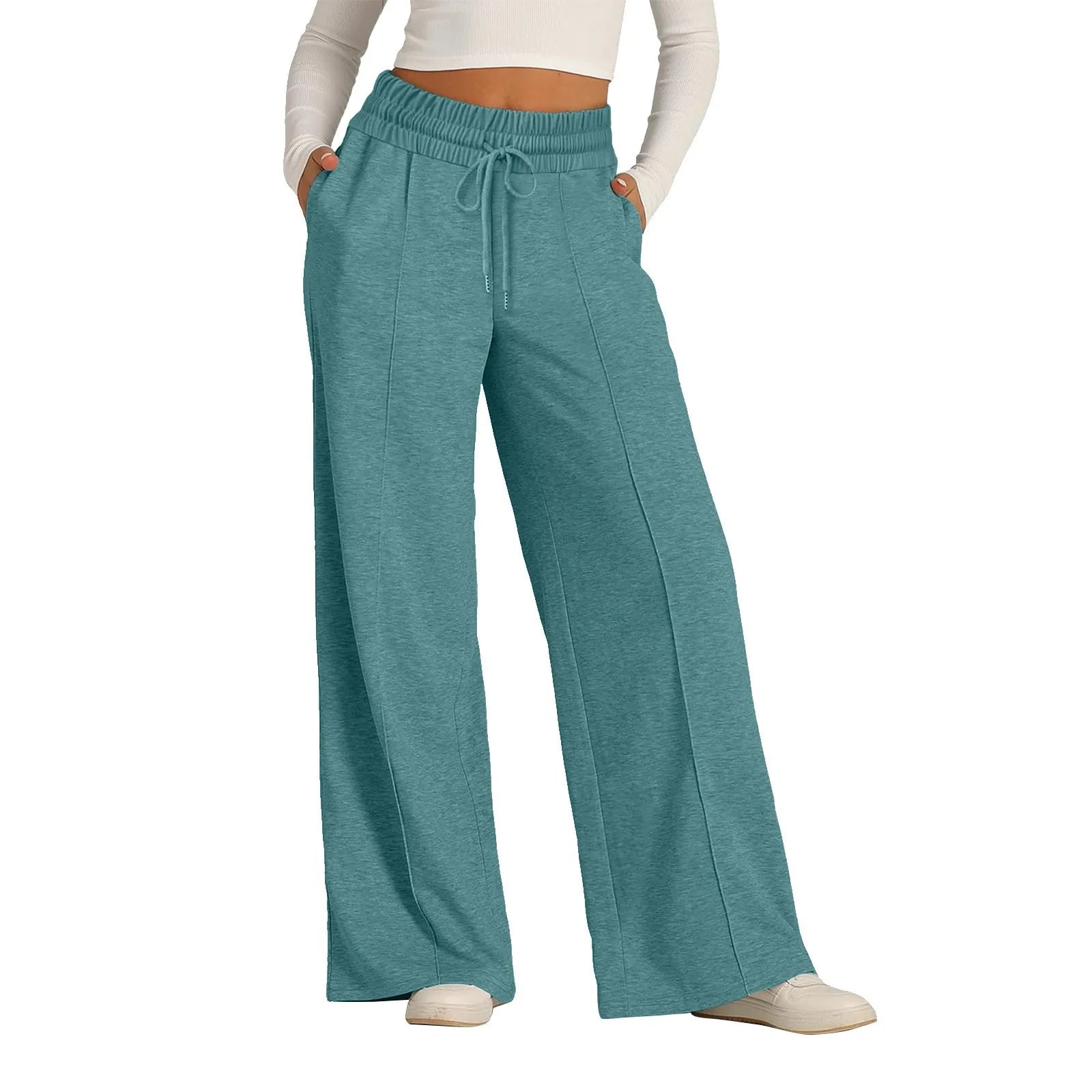 Women's Pants Female Streetwear Joggers Oversize High Waisted Korean Style Fashion Wide Leg Harajuku 2024 New Sweatpants Baggy