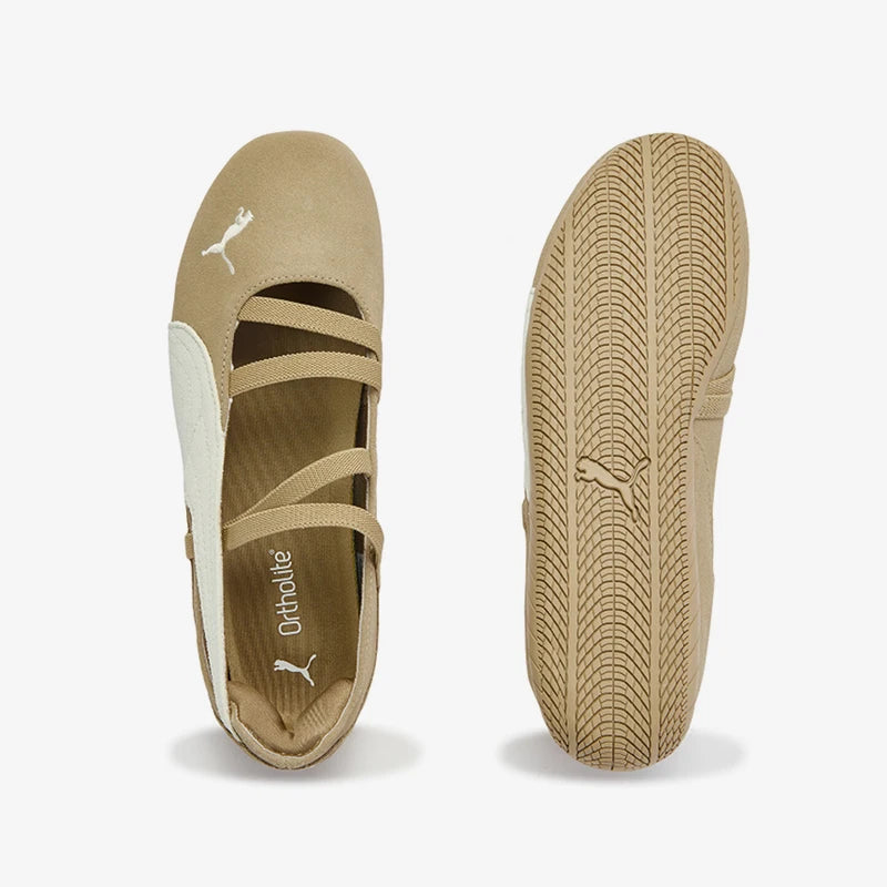 Puma Authentic SPEEDCAT Women's Thin Sole Ballet-Inspired Lightweight Casual Shoes 406758-01