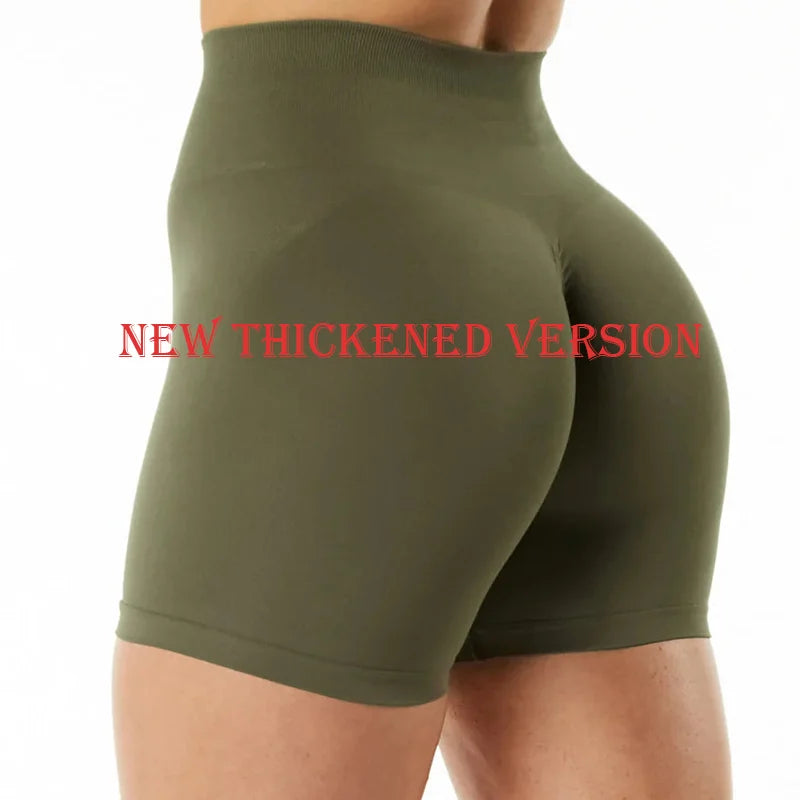 Women High Waist Sport Shorts Seamless Workout Shorts Scrunch Butt Fitness Shorts Women's Sports Short Pants Gym Clothing Tahsi Fashion House