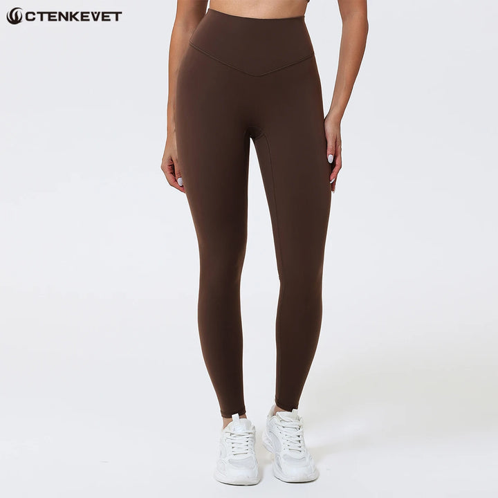 New Summer Sport Legging High Waist Gym Pants Women Running Workout Leggings Women's Gym Leggings Tights Stretch Yoga Clothing - ATFH