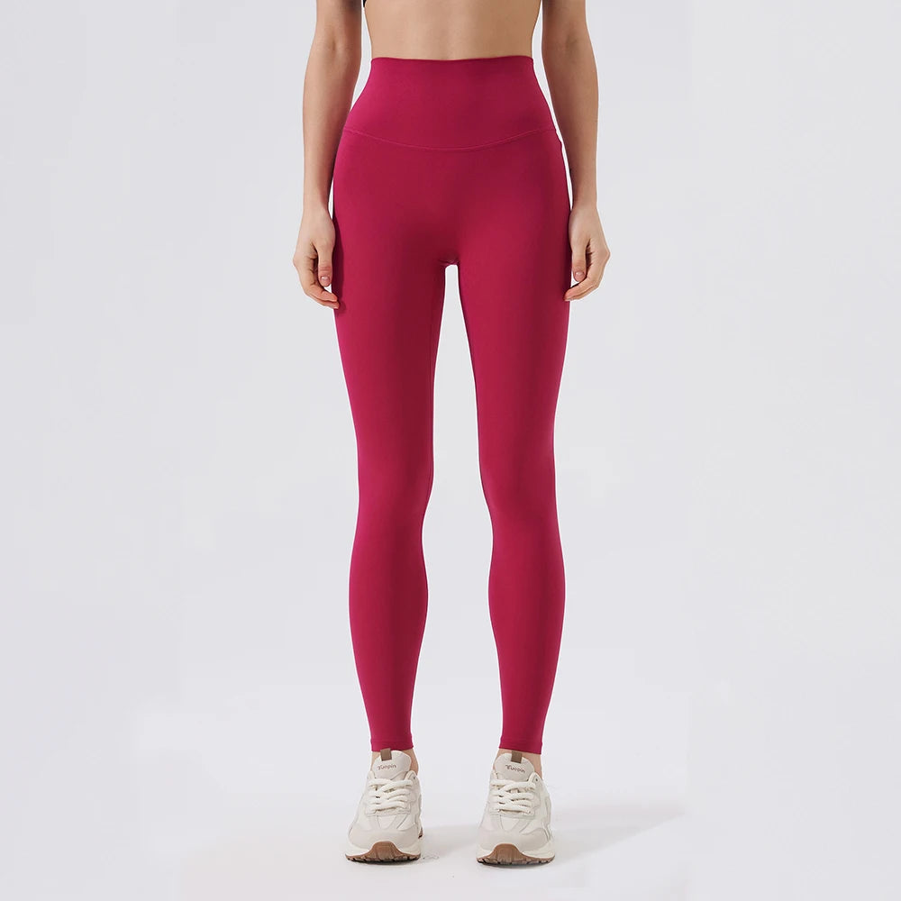 Women Back Waist Pocket High Waist Yoga Legging Women Sport Cropped Pants Butter Athletic Gym Comprehensive Training Jog - ATFH