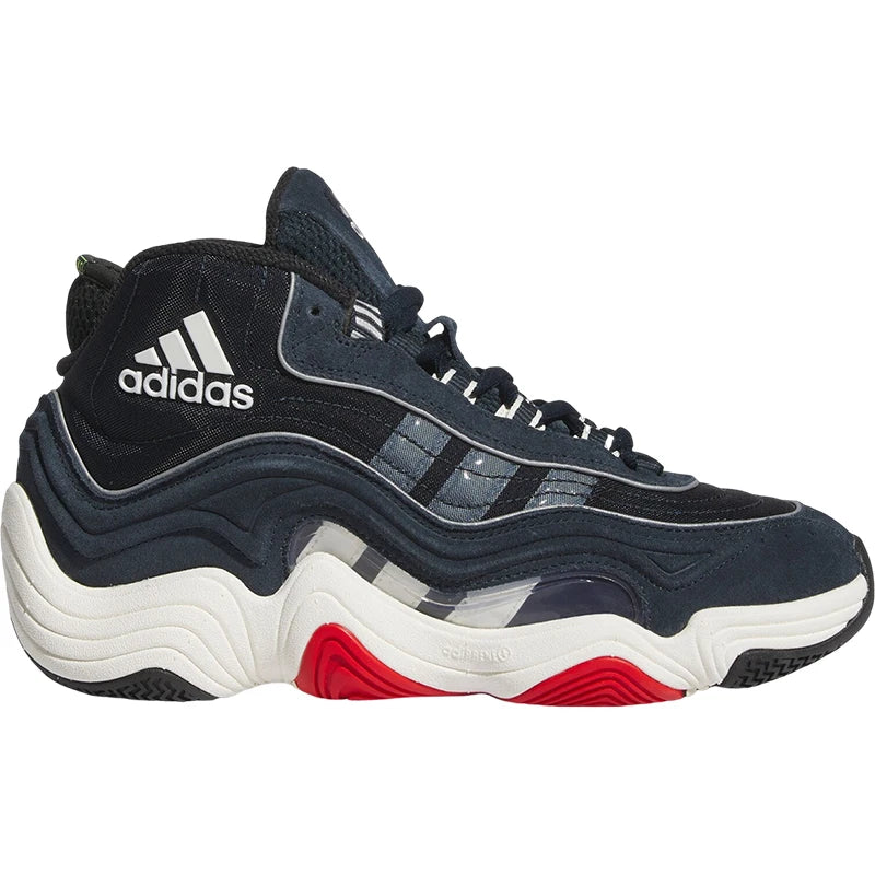 Adidas Official Genuine Three Stripes Men's Mid-Top Durable Cushioned Basketball Shoes IF2100 ATFH