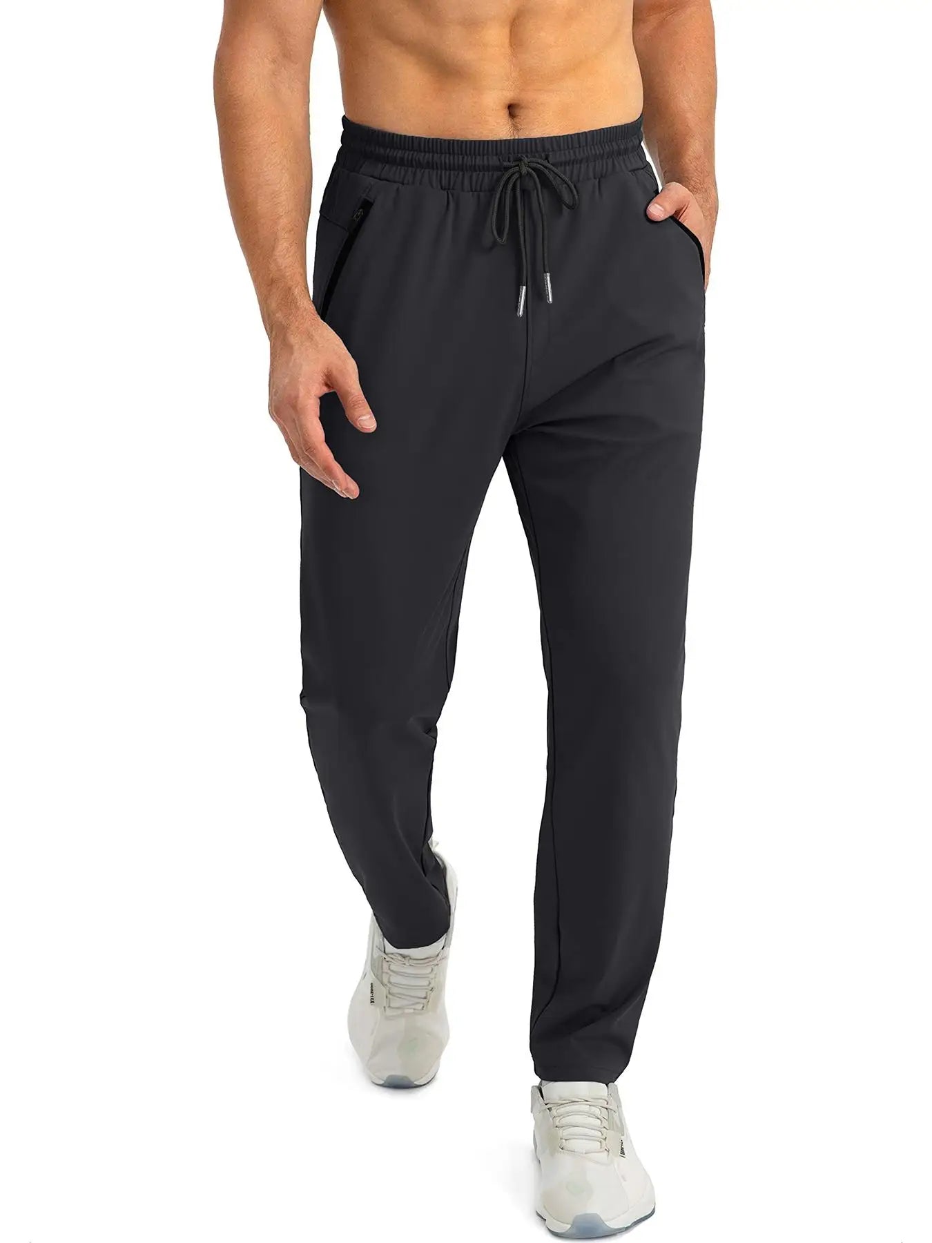 Men's sports pants, quick drying, loose fit, spring and summer running, outdoor casual pants, workwear
