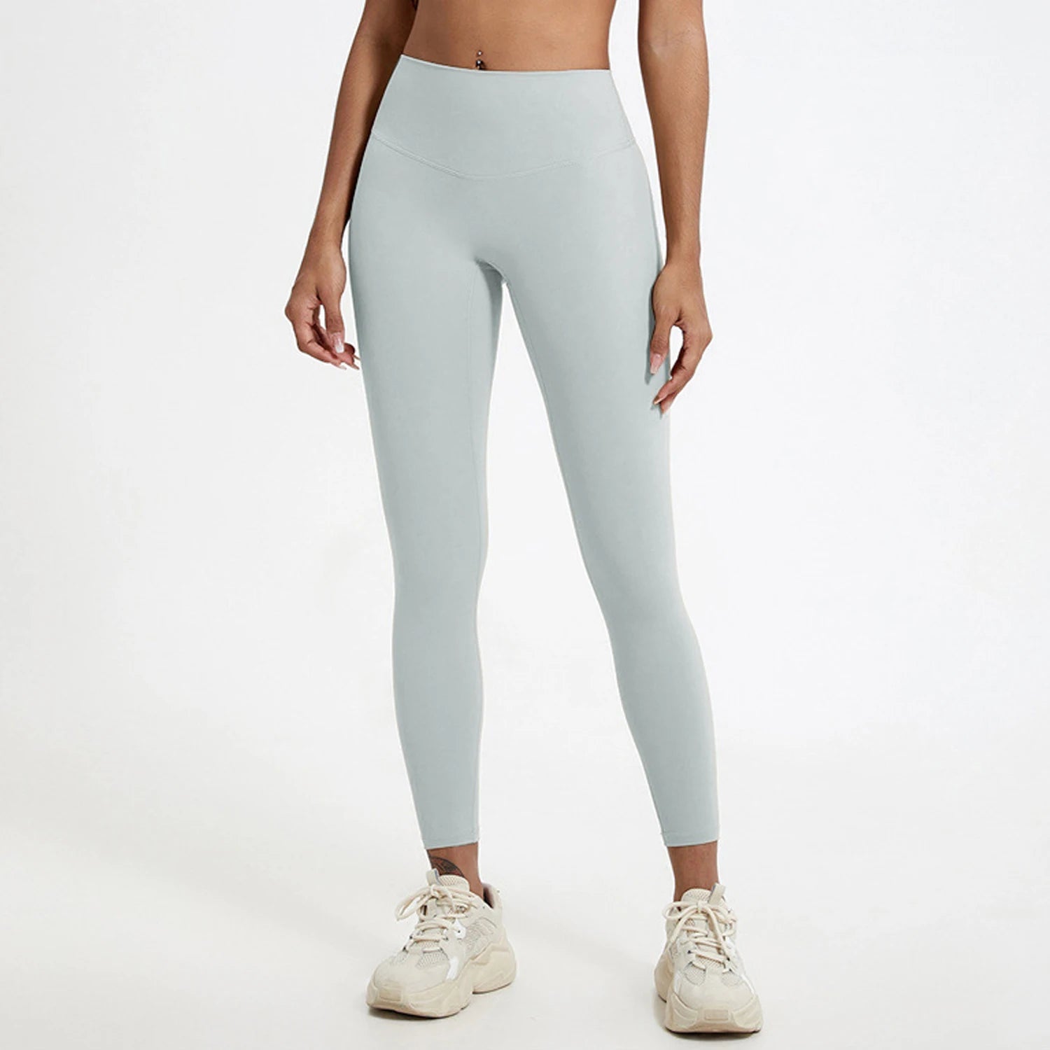 New Summer Sport Legging High Waist Gym Pants Women Running Workout Leggings Women's Gym Leggings Tights Stretch Yoga Clothing - ATFH
