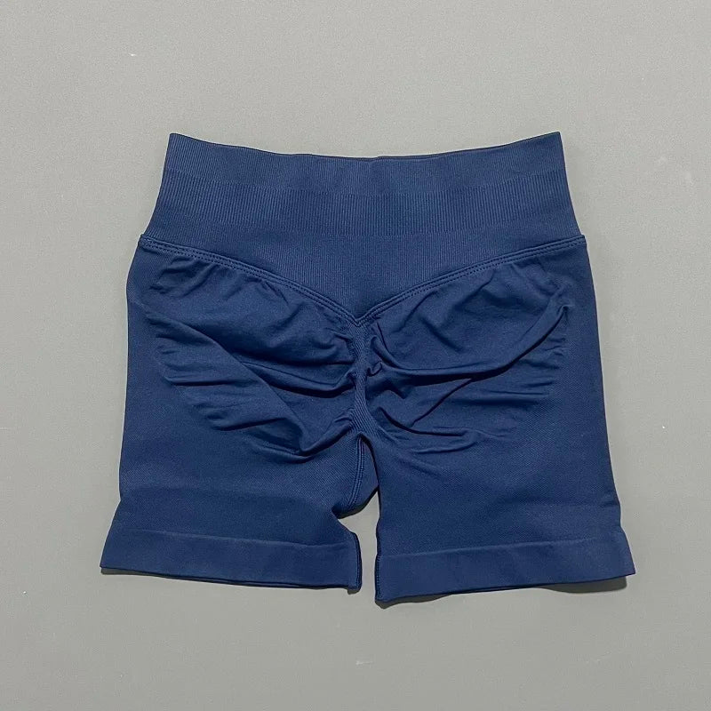 Women Gym Shorts Workout Scrunch Butt Seamless Leggings Seamless Yoga Leggings Bicycle Running Sportswear Fitness Sports Shorts Tahsi Fashion House