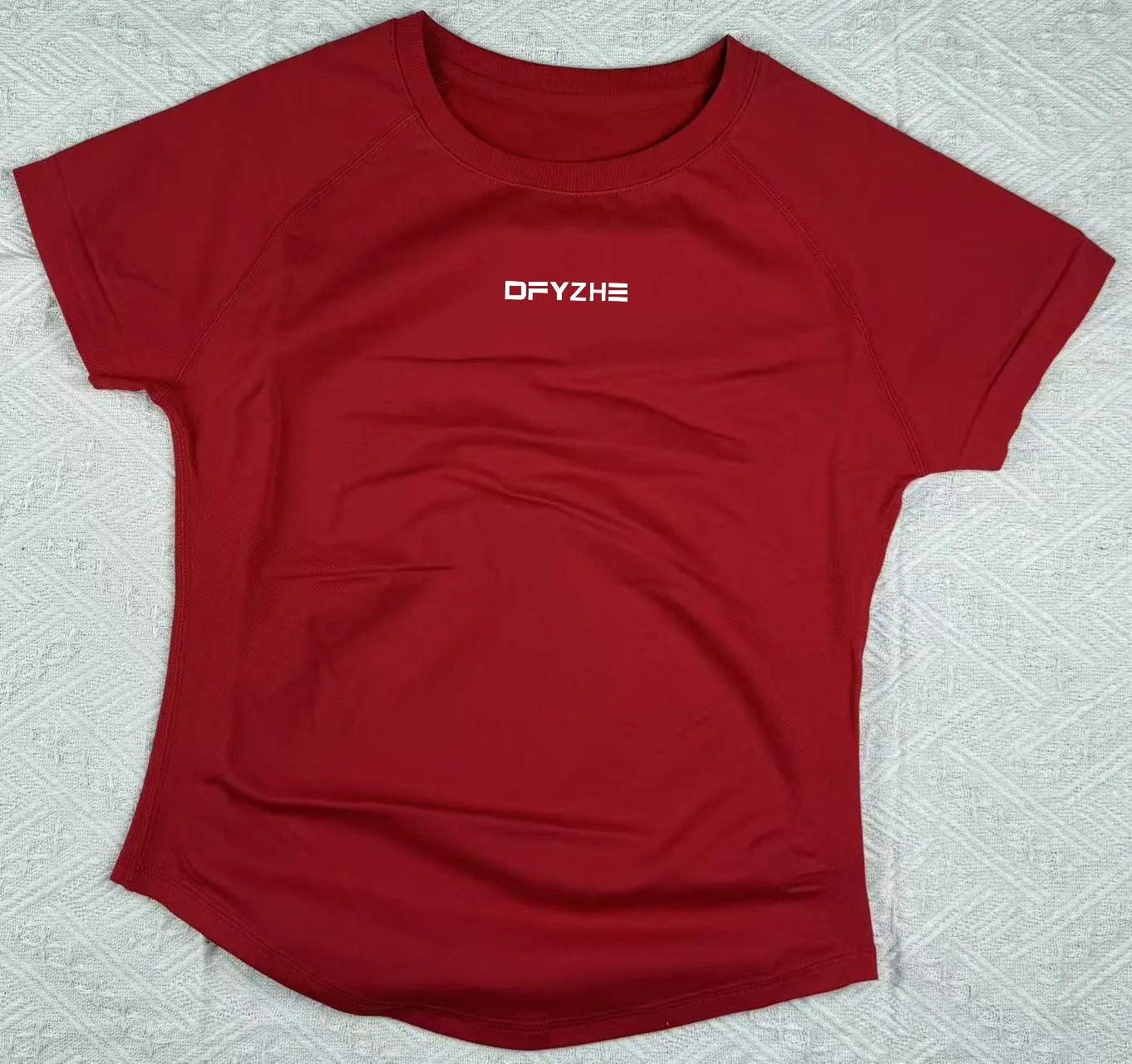 DFYZHE Impact Short Sleeve Top Women's Running Sports T-shirt Summer Short Sleeve Round Neck Elastic Yoga Fitness Top Breathable - ATFH
