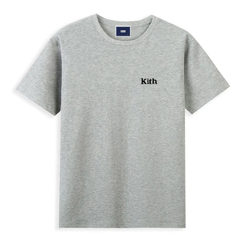 Hot Sales Cotton High-quality Embroidery Logo T-shirt Men/Women Summer Loose Short Sleeve Tops Fashion Round Neck Classic Tees ATFH