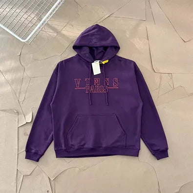 2025FW Best Vesion VTRN HUB Website Logo Printed Women Men Hooded Sweatshirt Hoodies Hiphop Oversized Men Cotton Hoodie Pullover - ATFH