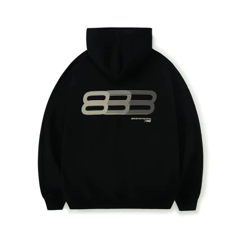 FPA Gradient Runway Graphic Hoodie Spring Casual Loose Heavy American Hoodie Coat For Men - ATFH