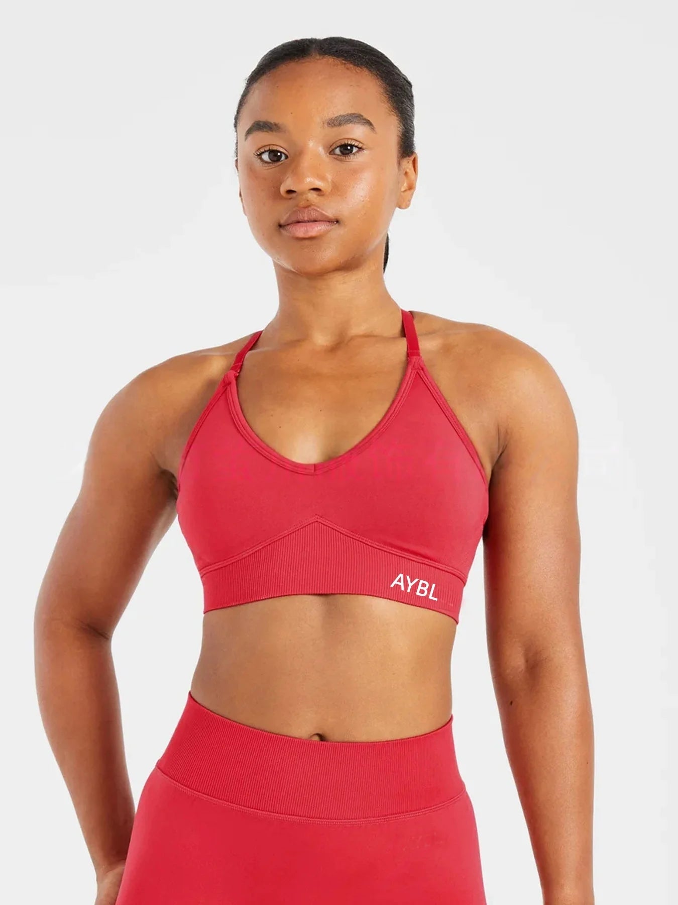2 Pcs Impact Shorts Women Seamless Sports Yoga Pants Gym Clothes Fitness Workout Adapt Seamless Strappy Sports Bras Set Tahsi Fashion House