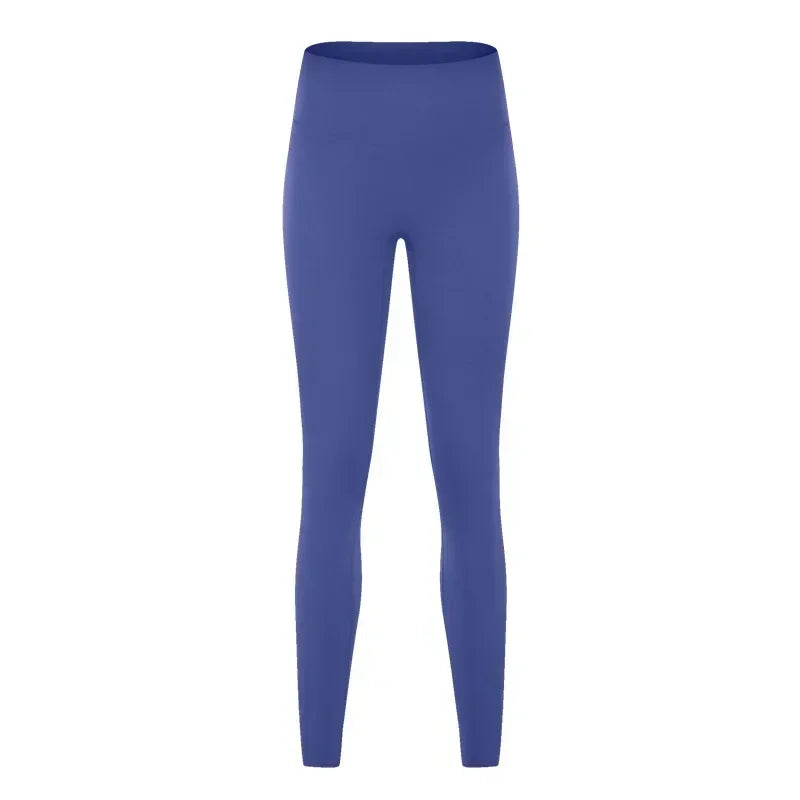 2025 New High Waist Naked Feeling Yoga Pants Women Push Up Sports Leggings Fitness Running Seamless Leggings Gym Girl Leggings - ATFH