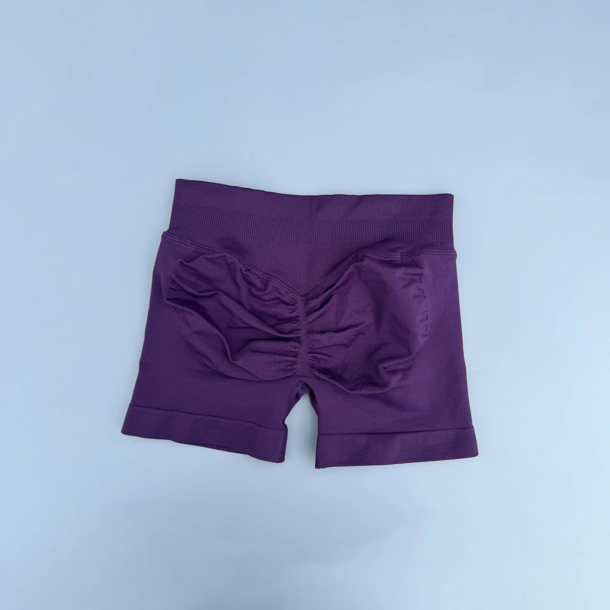 SWEAT UNDFYNE Shorts 4.5" Women Fitness Sports Biker Shorts Low Ribbed Band Gym Workout Scrunch Butt Yoga Seamless Leggings