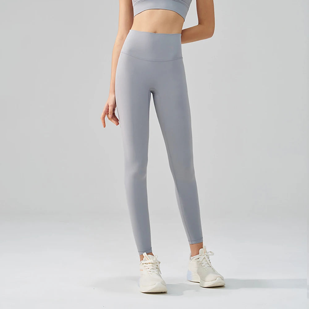 Yoga Leggings for Fitness Legging Sport Femme Back Pocket Pants Female Buttery Soft High Waist Leggins Push Up Gym Tights Women ATFH