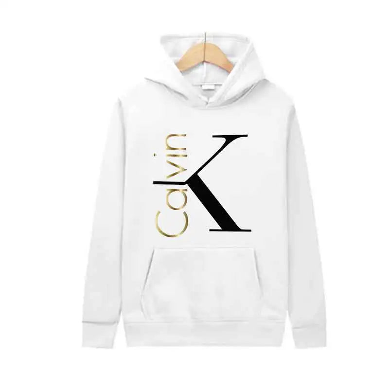 Letter Pattern Unisex Hooded Sweatshirts Daily Casual Hoody Top Spring Autumn Long sleeves Adult Hoodies Fashion Men's Clothes - ATFH